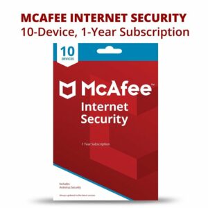 m_mcafeeIS McAfee Internet Security | 1 year | 10 devices | ESD
