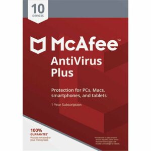 m_mcafee_av_2020 McAfee Antivirus PLUS | 1 year | 10 devices | ESD